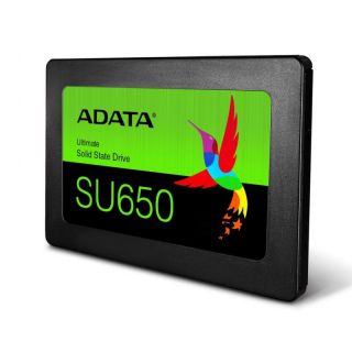 Adata&nbsp;Ultimate SU650 3D NAND SSD 480 GB, SSD form factor 2.5”, SSD interface SATA, Write speed 450 MB / s, Read speed 520 MB / s