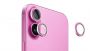 Evelatus Evelatus Apple iPhone 16  /  16 Plus Camera Lens Protector Armor Pink