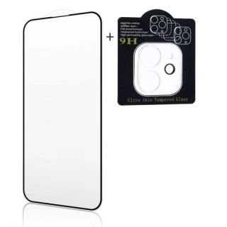-&nbsp;iLike Samsung Galaxy A06 X2 Super Set 2.5D Edge Full face Tempered Glass + Camera Glass