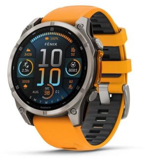 Garmin&nbsp;SMARTWATCH FENIX 8 SAPPHIRE / ORANGE 51mm 010-02905-11