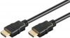 Datoru monitori&nbsp;-&nbsp;Goobay High Speed HDMI Cable with Ethernet | 0.5 m&nbsp;