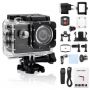 iWear K1 Ultra HD 4K 16Mpix Wi-Fi Sport Camera with 2'' LCD Remote & 8x Fixation Set