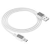 Bezvadu ierīces un gadžeti&nbsp;HOCO&nbsp;Cable USB A to Micro USB 2,4A 1 m X108 white&nbsp;