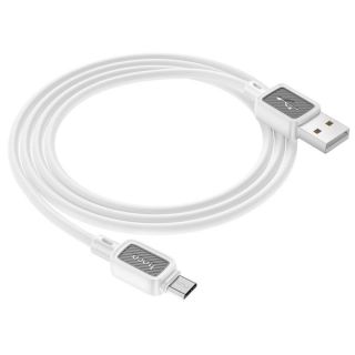 HOCO&nbsp;Cable USB A to Micro USB 2,4A 1 m X108 white
