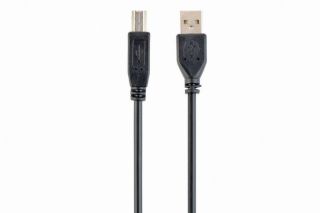 GEMBIRD&nbsp;Cable USB2 AM-BM 1 m, Black, USB B, USB A