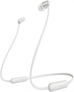 Sony Headphones WIC310W In-ear, Microphone, Wireless, White balts