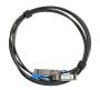 MikroTik 25GBase Direct Attach Cable XS+DA0001 SFP / SFP+ / SFP28, Maximum transfer distance 1 m, Supports SFP 1G / SFP+ 10G / 25G SFP28, 25 Gbit / s