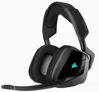 Corsair Wireless Premium Gaming Headset with 7.1 Surround Sound VOID RGB ELITE Built-in microphone, Carbon, Over-Ear
