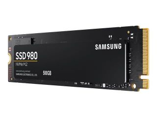 Samsung&nbsp;V-NAND SSD 980 500 GB, SSD form factor M.2 2280, SSD interface M.2 NVME, Write speed 3000 MB / s, Read speed 3500 MB / s