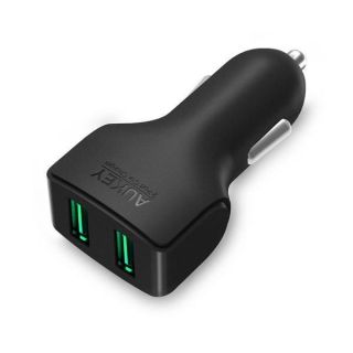 - Aukey 
 
 Car Charger CC-S3 2 x USB-A, 24 W