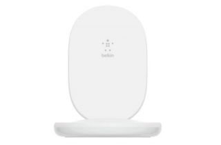 Belkin Wireless Charging Stand with PSU BOOST CHARGE White balts