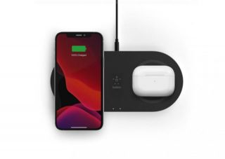 Belkin Wireless Charging Stand with PSU BOOST CHARGE Black melns