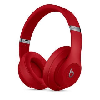 Beats Studio3 Wireless Over-Ear Headphones, Red sarkans