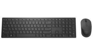 DELL Pro Keyboard and Mouse KM5221W Wireless, Batteries included, US, Black melns