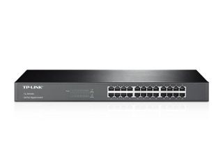 TP-LINK&nbsp;24-Port Gigabit Rackmount Switch TL-SG1024 10 / 100 / 1000 Mbps  RJ-45 , Unmanaged, Rackmountable, Ethernet LAN  RJ-45  ports 24