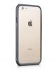 Аксессуары Моб. & Смарт. телефонам HOCO iPhone 6 Moving Shock-proof Silicon Bumper HI-T028 
 Gray pelēks 