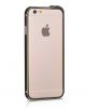 Aksesuāri Mob. & Vied. telefoniem HOCO Apple iPhone 6  /  6s Blade Series Fedora Metal Bumper Black melns Ekrāna aizsargplēve