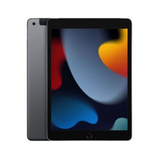 Apple iPad 10.2'' 9th Gen Space Grey, Retina IPS LCD, A13 Bionic, 3 GB, 64 GB, 4G, Wi-Fi, 12 MP, 8 MP, Bluetooth, 4.2, iPadOS, 15, 1620 x 2160 pixels