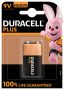 DURACELL Plus MN1604 9V, Alkaline, 1 pc s