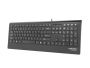 Natec Keyboard, Barracuda, US Layout, Slim