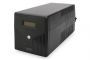 - Digitus Line-Interactive UPS DN-170076, 2000VA / 1200W 12V / 9Ah x2 battery, 4x CEE 7 / 7, USB, RS232, RJ45,LCD, Simulated sine wave, 198 x 158 x 380 mm, Weight: 10.5 kg