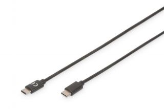 - Digitus 
 
 USB Type-C Connection Cable AK-300138-018-S USB Male 2.0 Type C , USB Male 2.0 Type C , Black, 1.8 m
