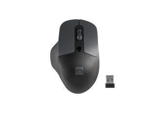 Natec Mouse, BlackBird 2, Silent, Wireless, 1600 DPI, Optical, Black melns