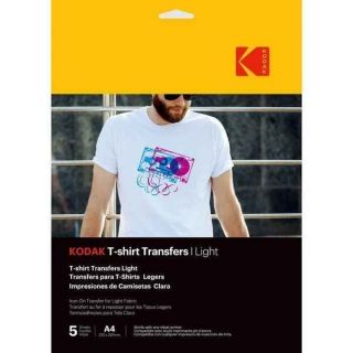 Kodak&nbsp;T-Shirt Transfers Light 5pcs  3510560