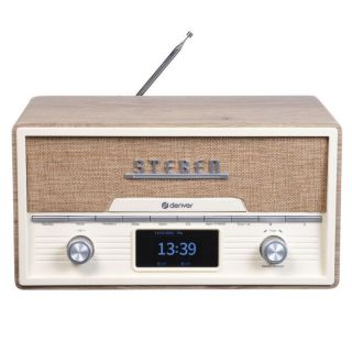 Denver MDA-525LW Light Wood