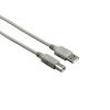 Aksesuāri datoru/planšetes HAMA 00029099 Cable USB 2.0 1.8m, Grey 