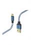 HAMA 00178289 Cable USB 1,5 m USB 2.0 USB A Micro-USB B Blue