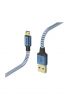 Bezvadu ierīces un gadžeti HAMA 00178289 Cable USB 1,5 m USB 2.0 USB A Micro-USB B Blue 