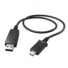 Bezvadu ierīces un gadžeti HAMA 00173672 Charging / Data Cable, Micro-USB 0.6m Black 