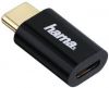 Bezvadu ierīces un gadžeti HAMA 00178399 Adapter, micro USB to USB Type-C plug, Black 