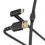 HAMA 00187215 Stand Charging / Data Cable, Micro-USB 1.5m black