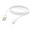Bezvadu ierīces un gadžeti HAMA 00187207 Charging / Data Cable, Lightning 3m, White 