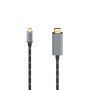 HAMA 00200507 Cable. USB-C auf HDMI, 4K, 1,50m
