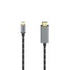 Aksesuāri datoru/planšetes HAMA 00200507 Cable. USB-C auf HDMI, 4K, 1,50m Spēļu Datora Pele