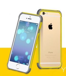 Apple iPhone 6  /  6S Coupe Series Double-Color Bracket bumper HI-T029 yellow dzeltens