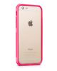 Аксессуары Моб. & Смарт. телефонам HOCO iPhone 6 Moving Shock-proof Silicon Bumper Pink rozā 