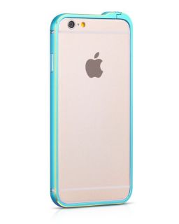 HOCO Hoco 
 
 Apple iPhone 6  /  6s Blade Series Fedora Metal Bumper 
 Blue zils