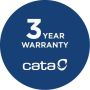 Cata Hood | SK 6000 X | Wall mounted | Energy efficiency class A | Width 90 cm | 380 m³ / h | Mechanical | LED | Stainless steel
