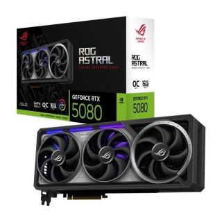 Asus Asus Graphics Card||NVIDIA GeForce RTX 5080|16 GB|GDDR7|256 bit|PCIE 5.0 16x|Triple slot Fansink|2xHDMI|3xDisplayPort|ASTRAL-RTX5080-O16G-GAM