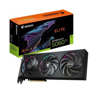 Gigabyte Gigabyte Graphics Card||NVIDIA GeForce RTX 5060 Ti|16 GB|GDDR7|128 bit|PCIE 5.0 16x|GPU 2722 MHz|Triple slot Fansink|1xHDMI|3xDisplayPort|GV-N506TAORUSE-16GD1.0