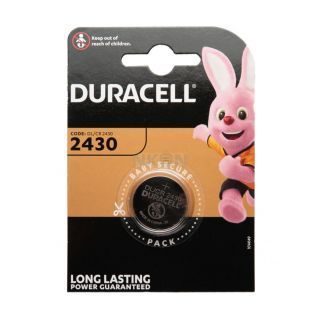 DURACELL Battery DL2430 BL1 CR2430, Lithium, 1 pc s