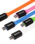 HOCO UPM02 Colorful priekš Micro Usb roza