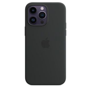 Apple 14 Pro Max Leather Case with MagSafe Midnight