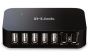D-Link 7-Port USB 2.0 Hub DUB-H7 / E