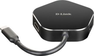 D-Link 4-in-1 USB-C Hub with HDMI and Power Delivery DUB-M420	 0.11 m
