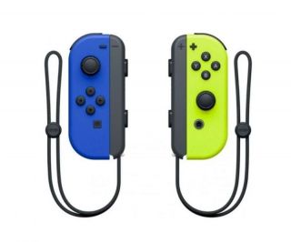 Nintendo CONSOLE ACC CONTROLLER PAIR / JOY-CON BL / Y 212033